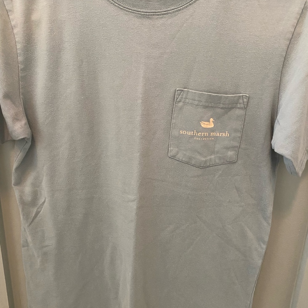 Southern Marsh Gray Short Sleeve Tee